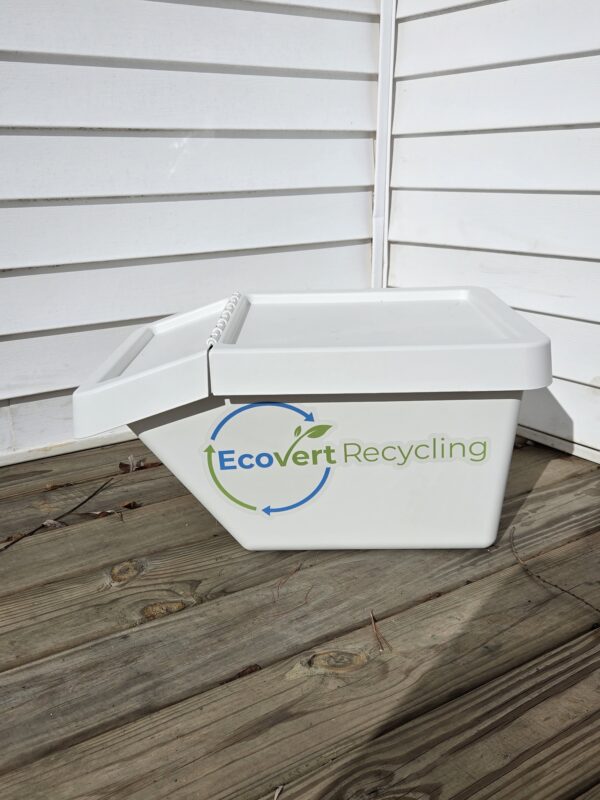 10 Gallon Ecovert Recycling Bin - For On Demand